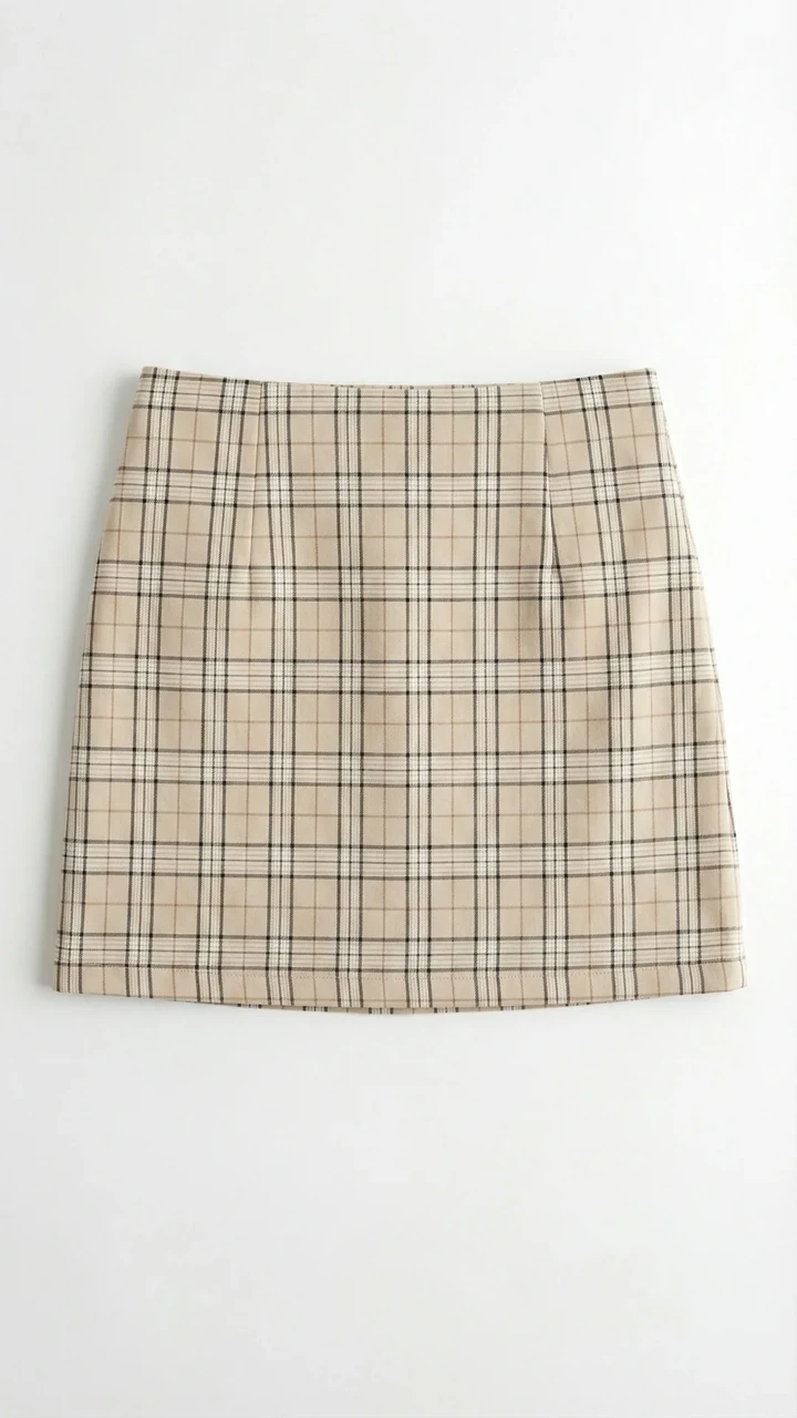 Skirt garment for AI outfit builder virtual try-on